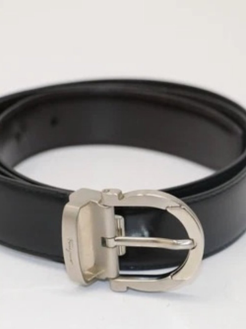 Salvatore Ferragamo Reversible Gancini Belt 67 9781/00 - Black/Brown